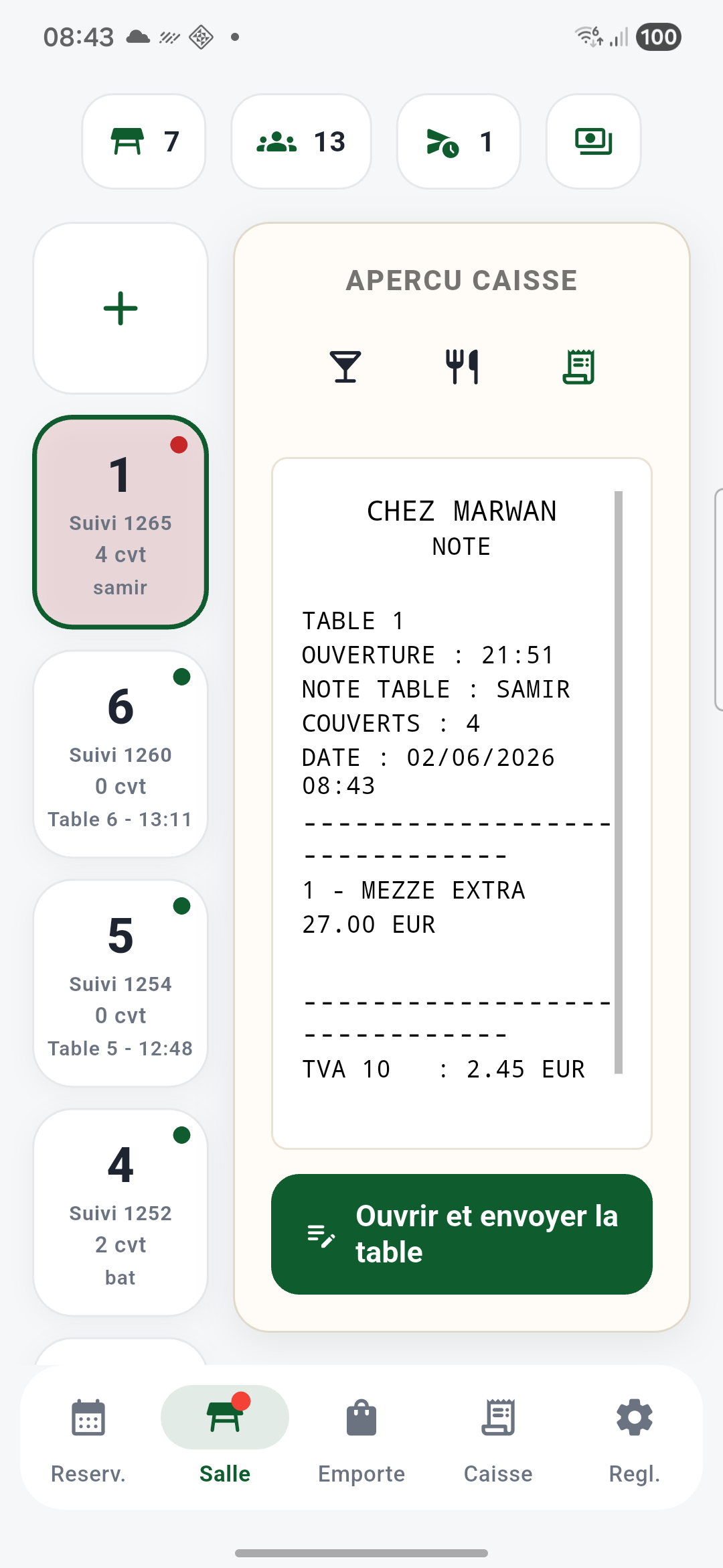 Apercu Poket Restaurants - salle